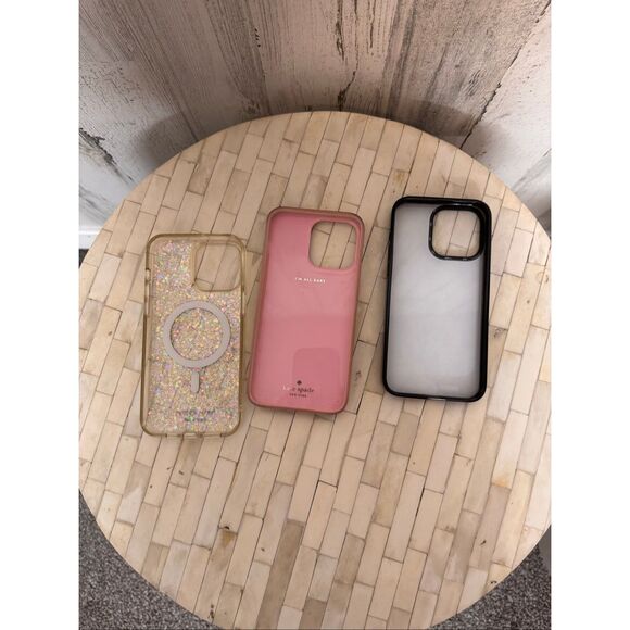 Bundle of 3 iPhone 15 Pro Max Cases – Kate Spade, Casetify, - Picture 3 of 3